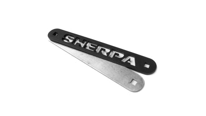 Sherpa Nameplate - Sherpa Equipment Company