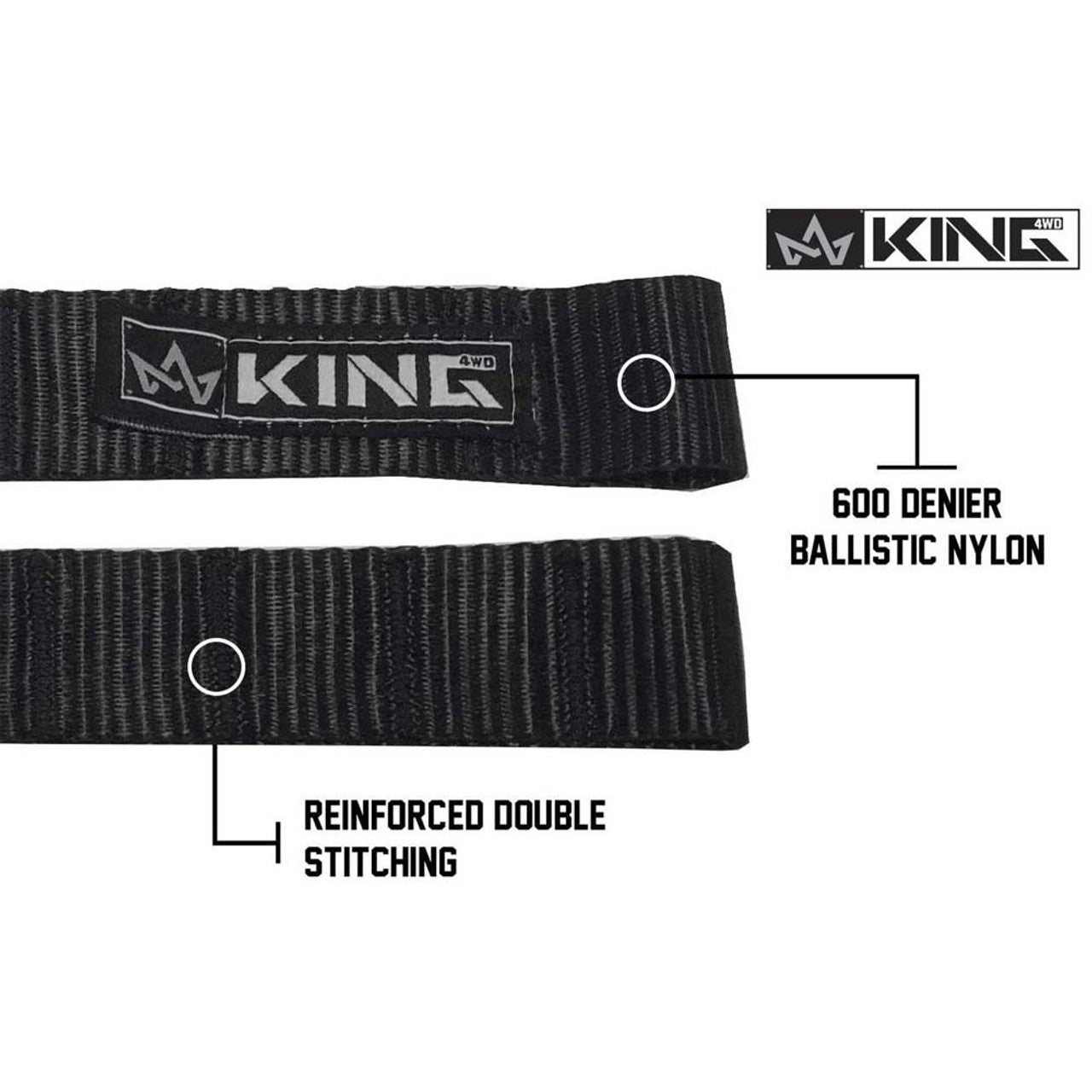 Heavy-Duty Adjustable Door Straps for Jeeps | King 4WD