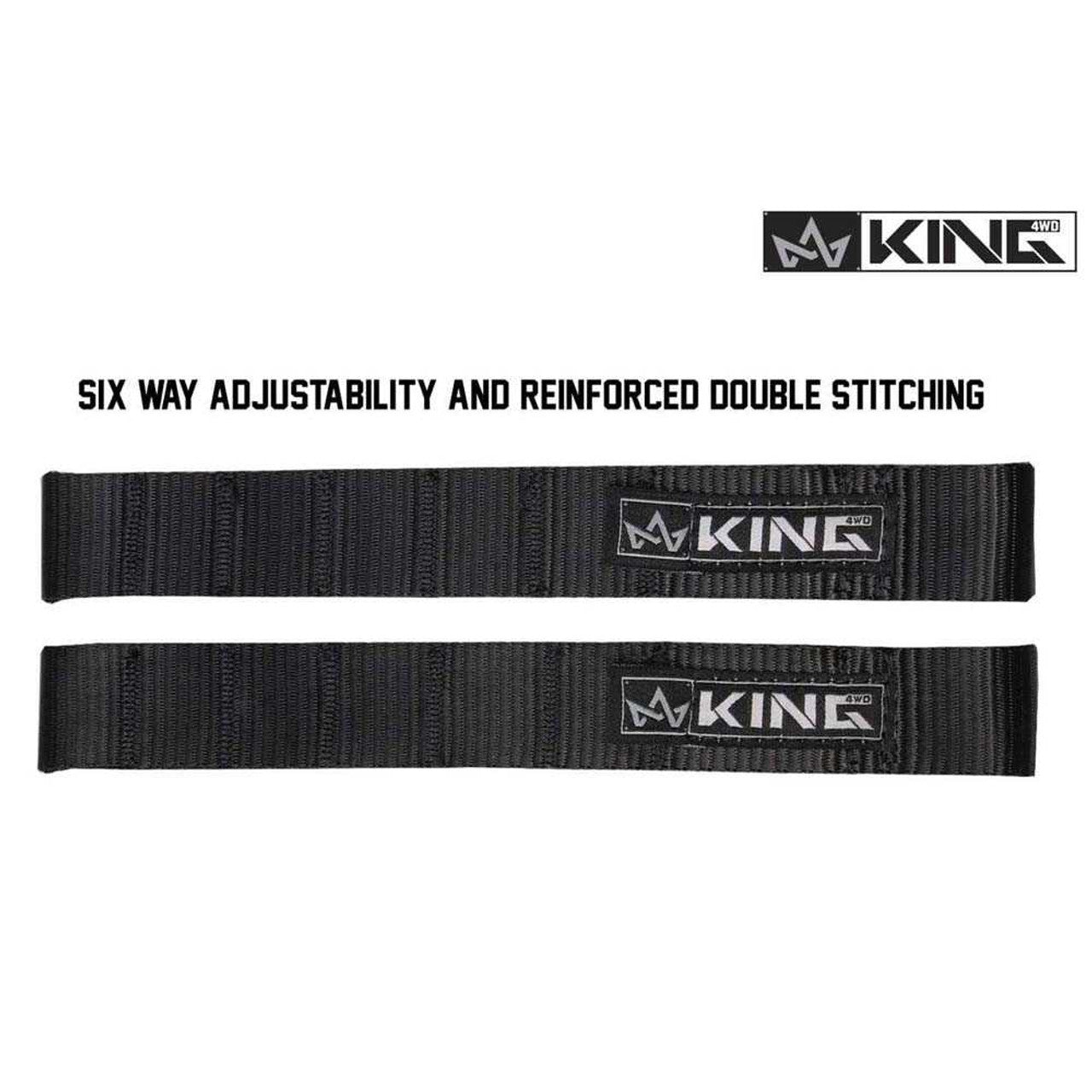 Heavy-Duty Adjustable Door Straps for Jeeps | King 4WD