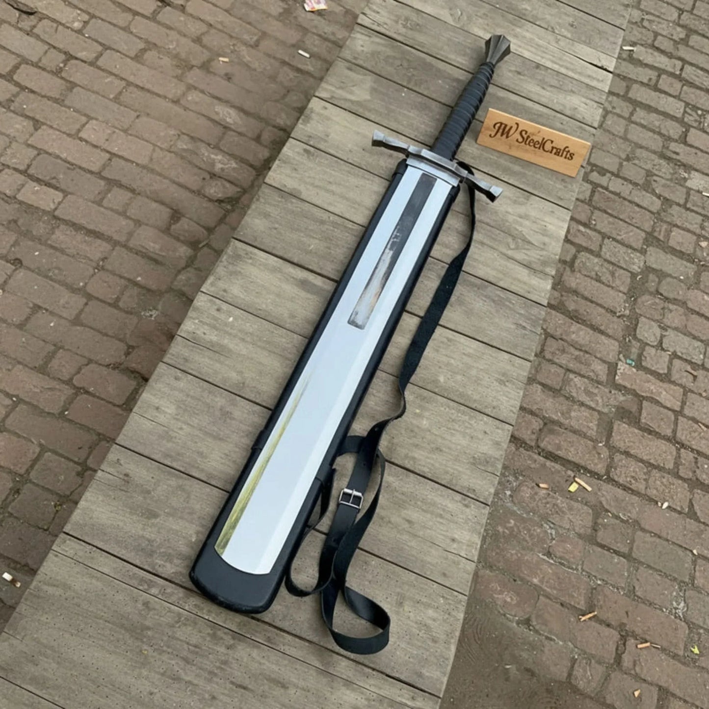 Dragon Slayer Inspired Greatsword Replica 37- 40”+ Slab Blade Berserk Anime Cosplay Sword