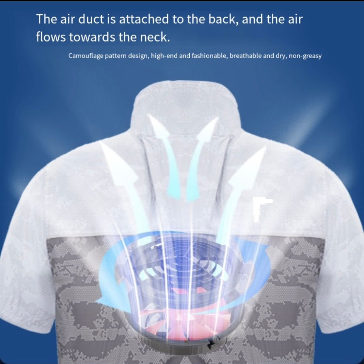 LITEGUEST LED Cooling Fan Jacket – Night Fishing & Outdoor Summer Gear