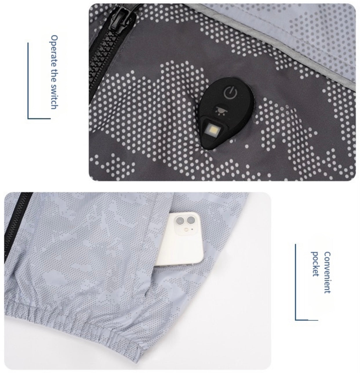 LITEGUEST LED Cooling Fan Jacket – Night Fishing & Outdoor Summer Gear