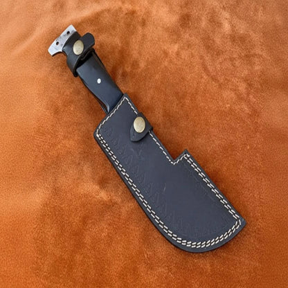 Hunting Knife Hunting 10.50" Tanto Style Knife with Buffalo Horn Handle with Sheath