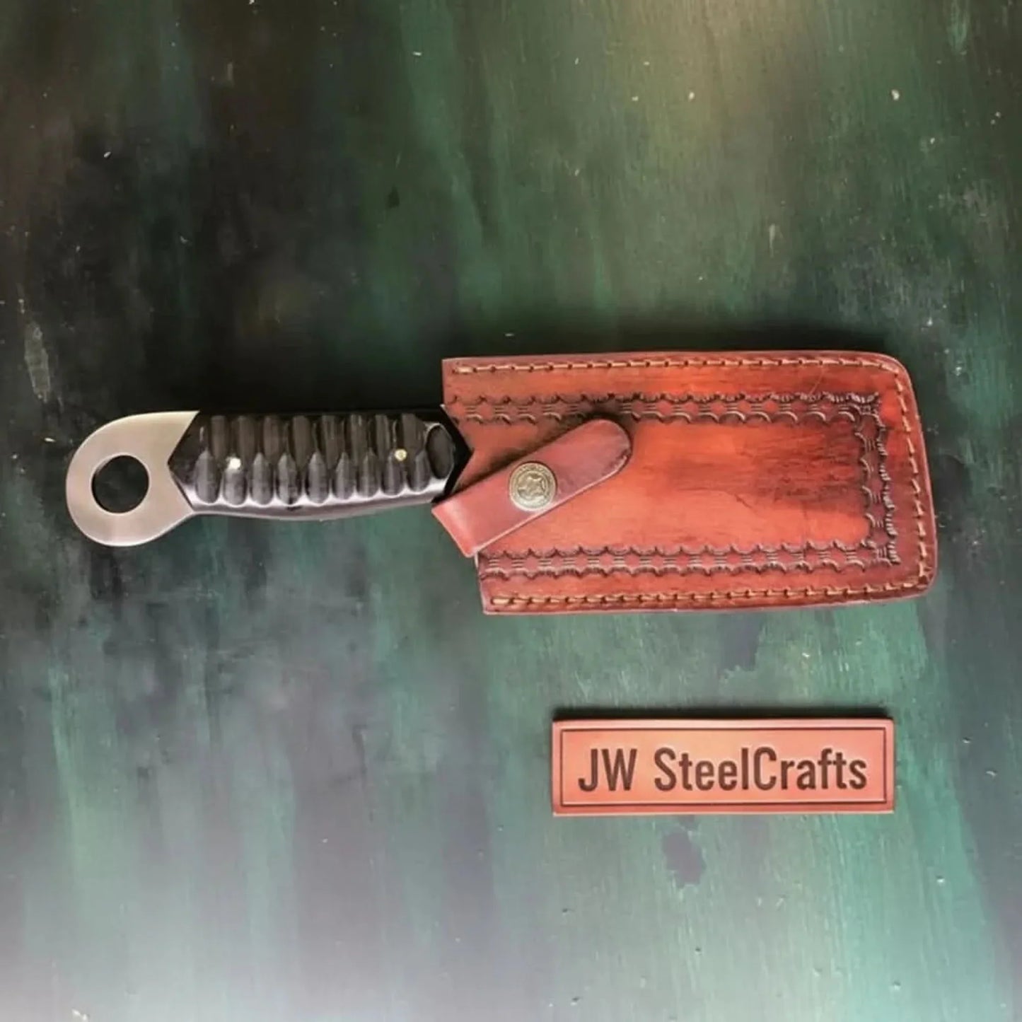 Custom hand Made D2 Steel Tanto knife  MB-0094