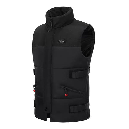 LITEGUEST 8-Zone Dual-Control Adjustable Waist Heated Vest for winter