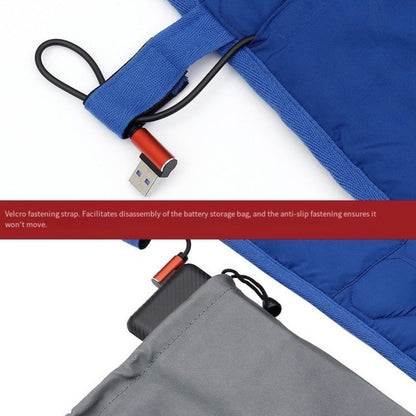 LITEGUEST 7-Zone USB Heated Sleeping Mat for Cold Ground Comfort