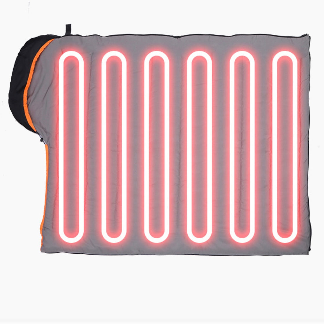 LITEGUEST Winter Heated Single Sleeping Bag 5V Electric Camping Gear