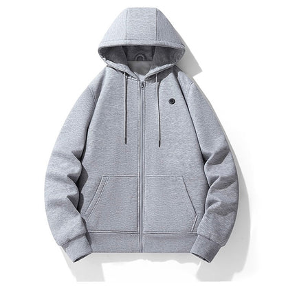 LITEGUEST 5-Zone USB Heated Hoodie Heated Zip-up Hooded Sweatshirt