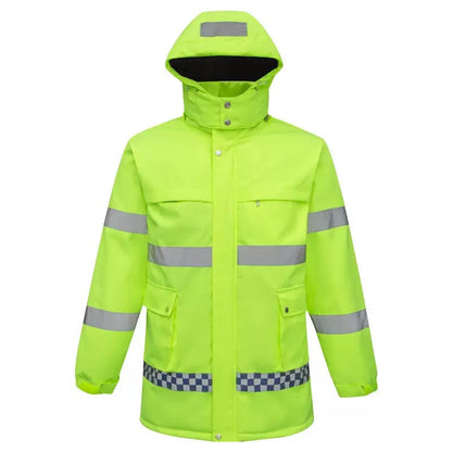 LITEGUEST 8-Zone Heated Reflective Work Jacket for Outdoor Duty