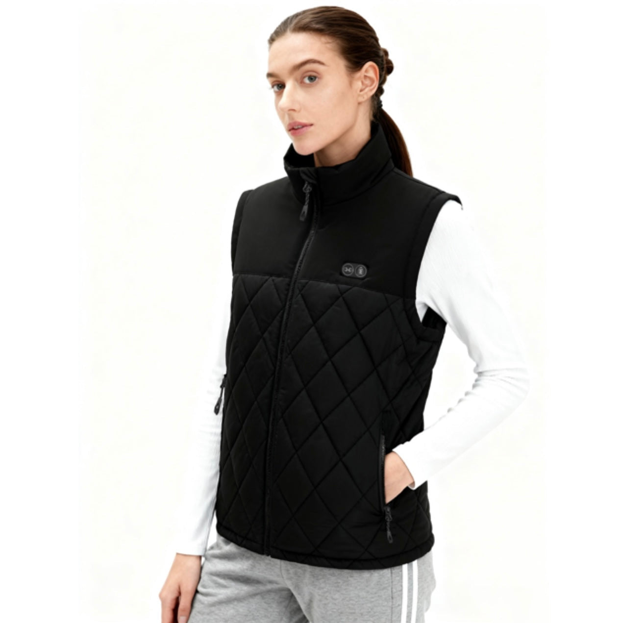 LITEGUEST 17-Zone Dual-Control Heated Vest for Daily Winter Warmth
