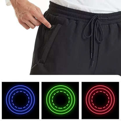 LITEGUEST 12-Zone Heated Pants Fast Heating Windproof Warm for Winter