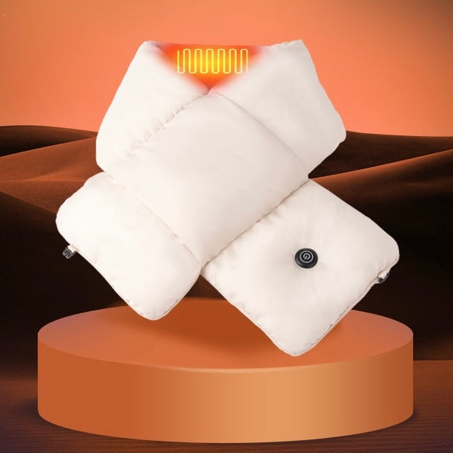 LITEGUEST USB Heated Neck Scarf – Winter Outdoor & Travel Comfort