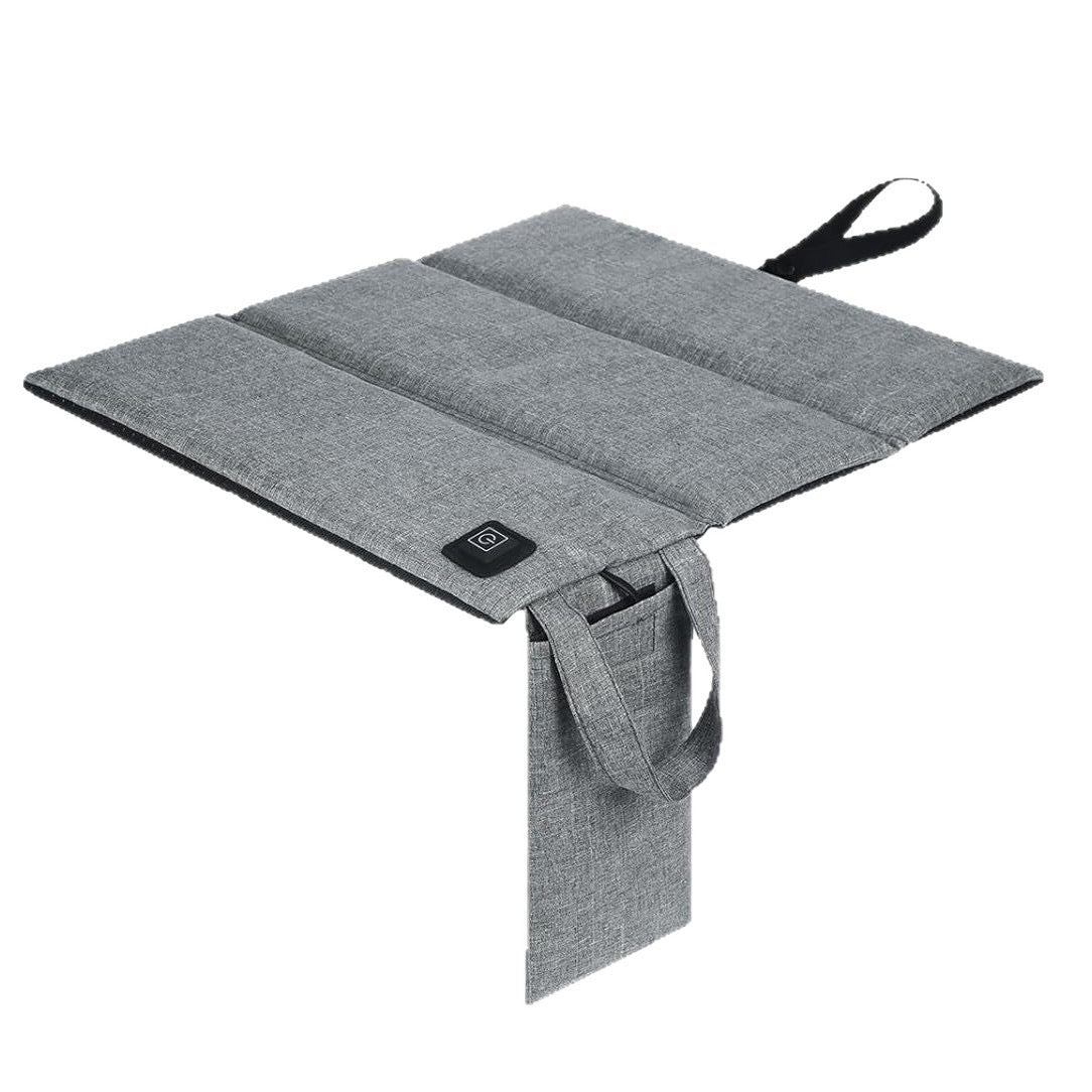 LITEGUEST Portable USB Heated Seat Cushion – Foldable & Waterproof