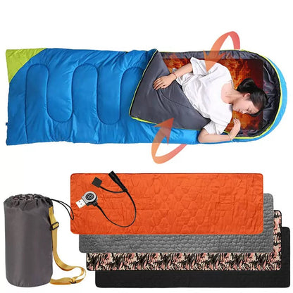 LITEGUEST USB Heated Sleeping Pad Camping Tent Mat for Cold Weather