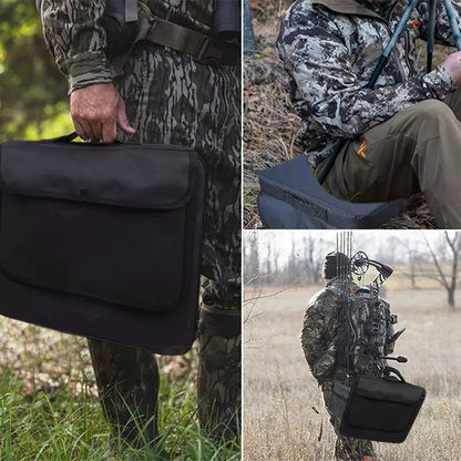 LITEGUEST USB Heated Stadium Seat Cushion Foldable Portable Chair Pad