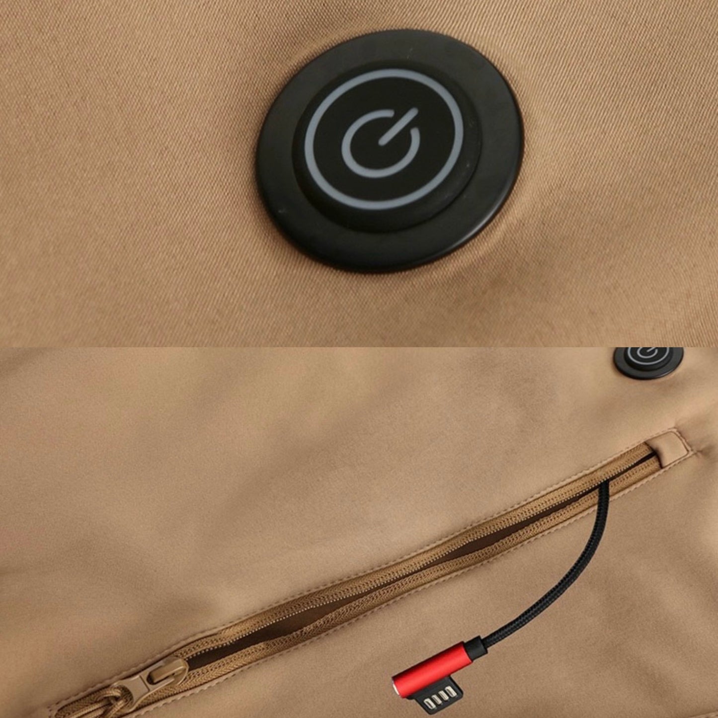 LITEGUEST 7-Zone Heated Camo Jacket Waterproof Outdoor for Winter