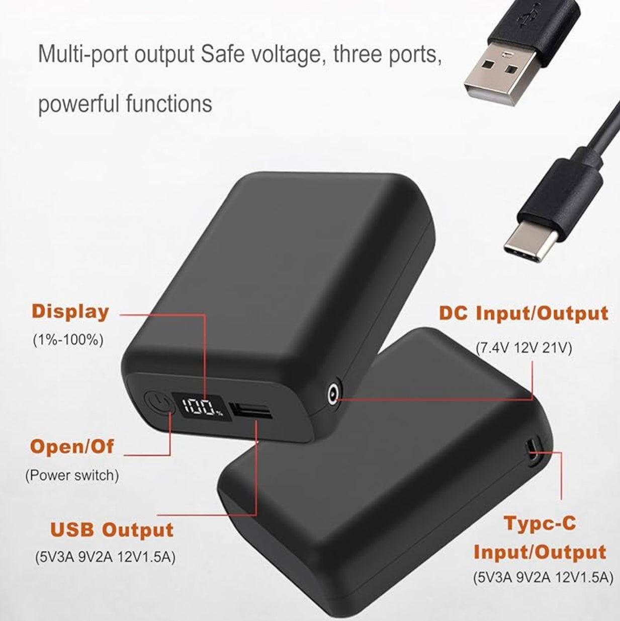 LITEGUEST 20000 mAh Ultra-Compact Charging 22.5W USB-C Power Bank Gear
