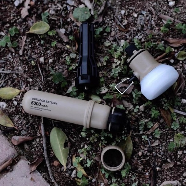 LITEGUEST 2-in-1 Retro Camping Lantern with 5000mAh Power Bank