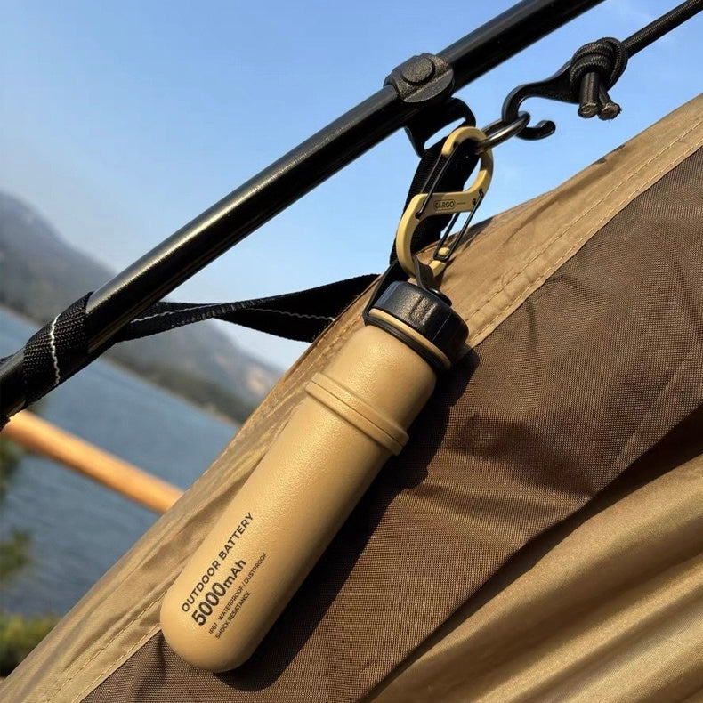 LITEGUEST 2-in-1 Retro Camping Lantern with 5000mAh Power Bank