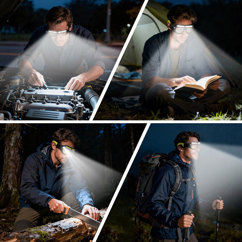 LITEGUEST Night Vision LED Riding Glasses Light