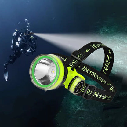 LITEGUEST Pro Submersible Diving Headlamp – IPX8 Waterproof Head Light