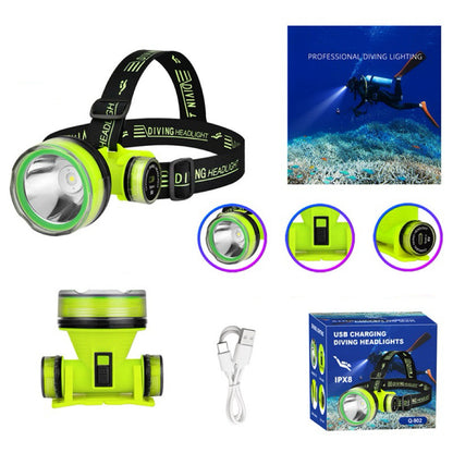 LITEGUEST Pro Submersible Diving Headlamp – IPX8 Waterproof Head Light