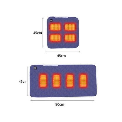 LITEGUEST Heated Seat Cushion Portable Warmth for Outdoor Use