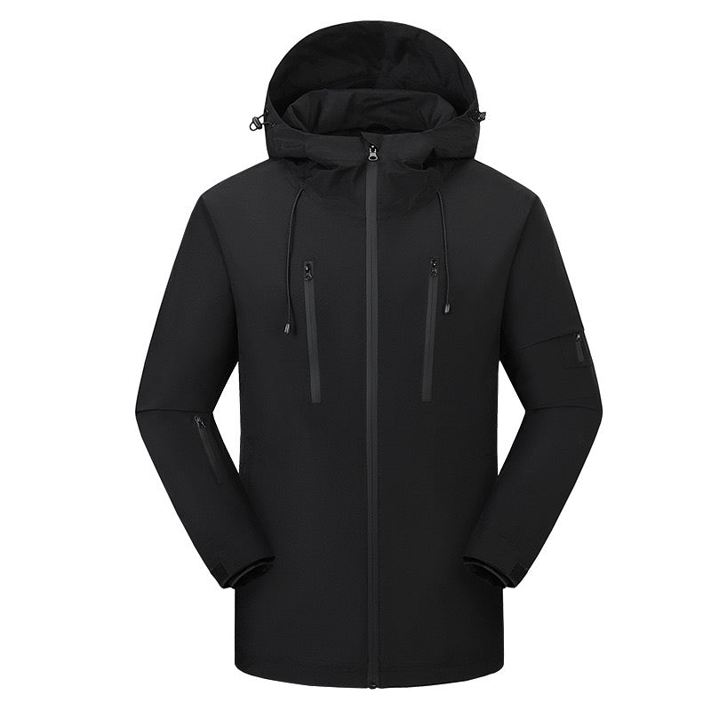 LITEGUEST Waterproof 5-Zone Heated Jacket USB-Powered for Outdoor