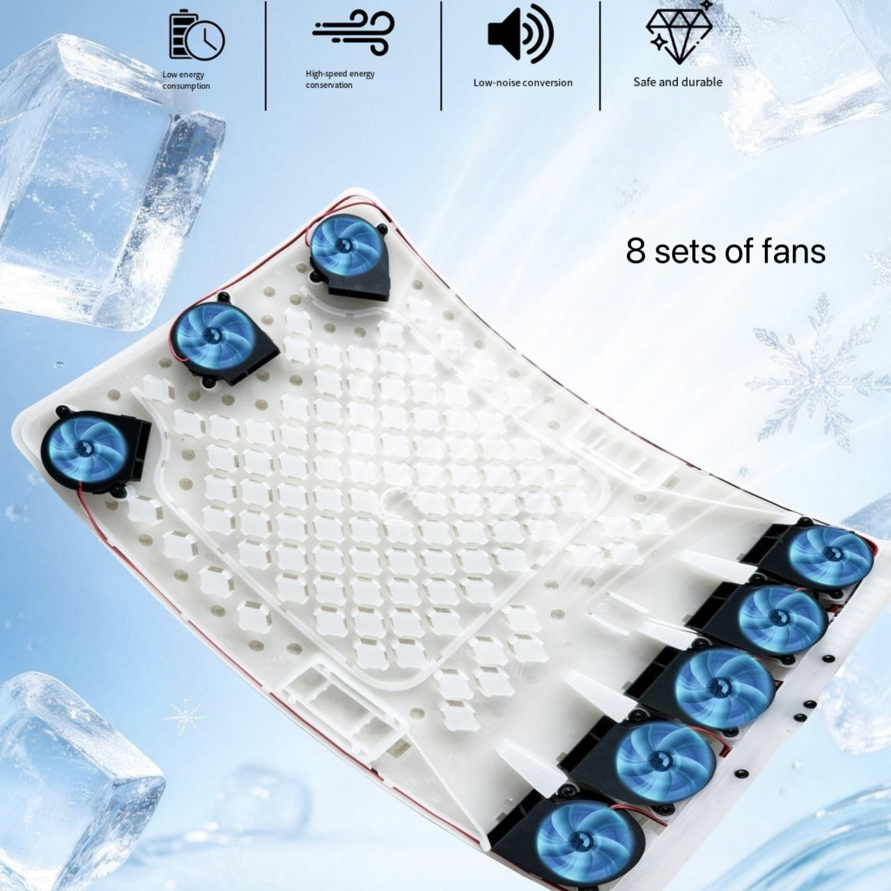 LITEGUEST Fan-Cooling Seat Cushion – USB-Powered Summer Comfort