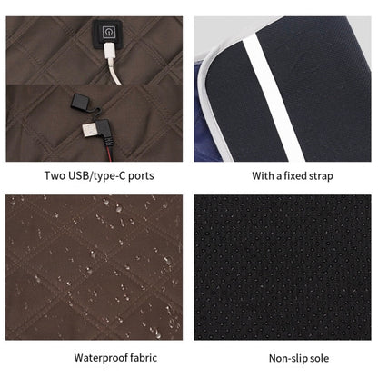 LITEGUEST Heated Seat Cushion Portable Warmth for Outdoor Use