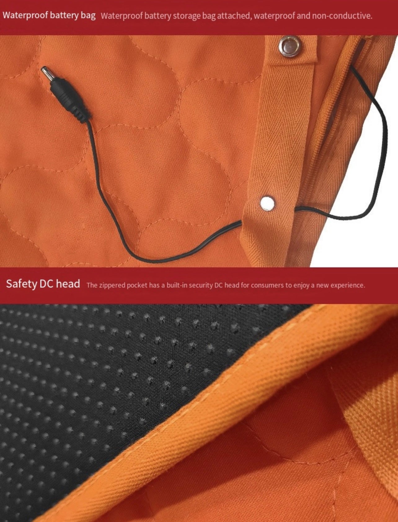 LITEGUEST USB Heated Sleeping Pad Camping Tent Mat for Cold Weather