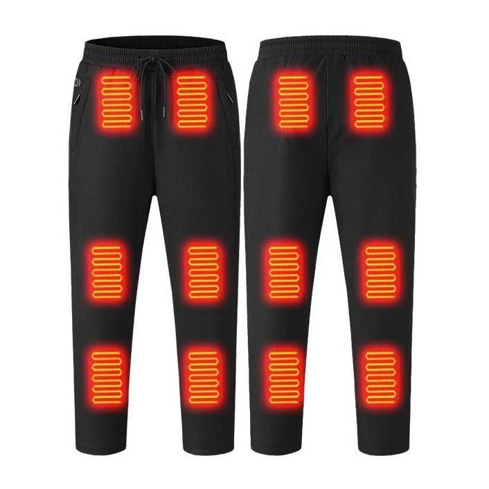 LITEGUEST 12-Zone Heated Pants Fast Heating Windproof Warm for Winter