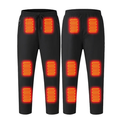 LITEGUEST 12-Zone Heated Pants Fast Heating Windproof Warm for Winter