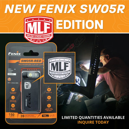 Fenix SW05R Multipurpose Clip-On Light with Red or UV Output
