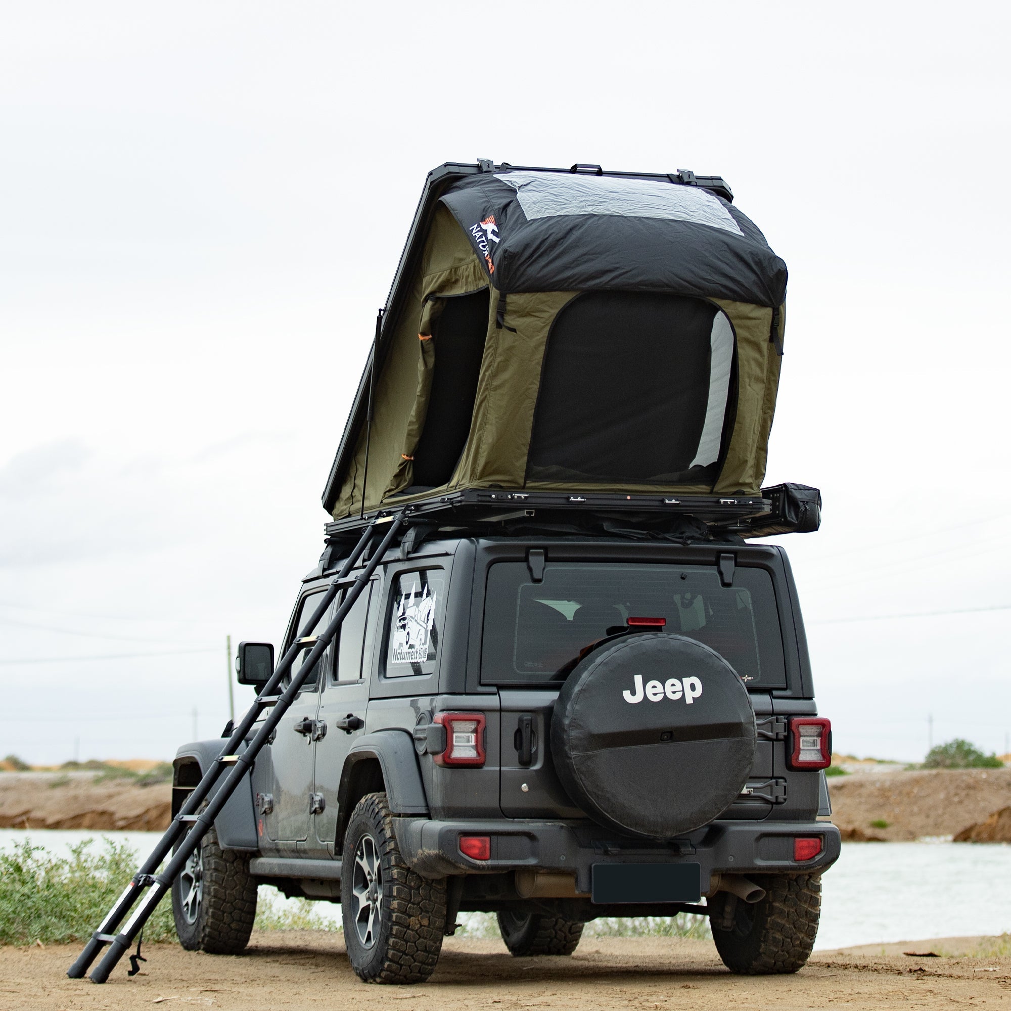 polestar 2 roof tent Naturnest Polaris 2 Rooftop Tent