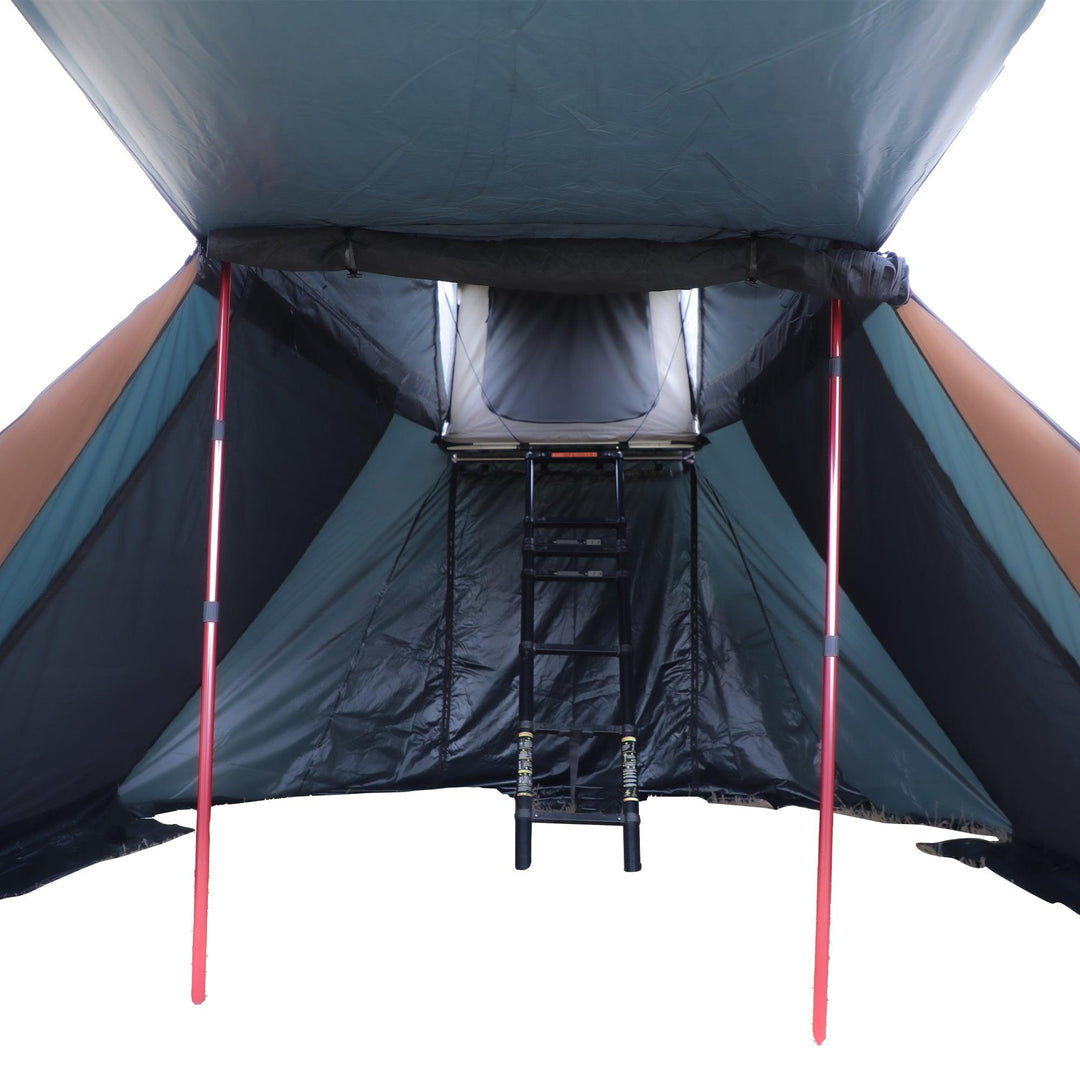 halfords 4 man tent Naturnest Sirius Clamshell Annex Room