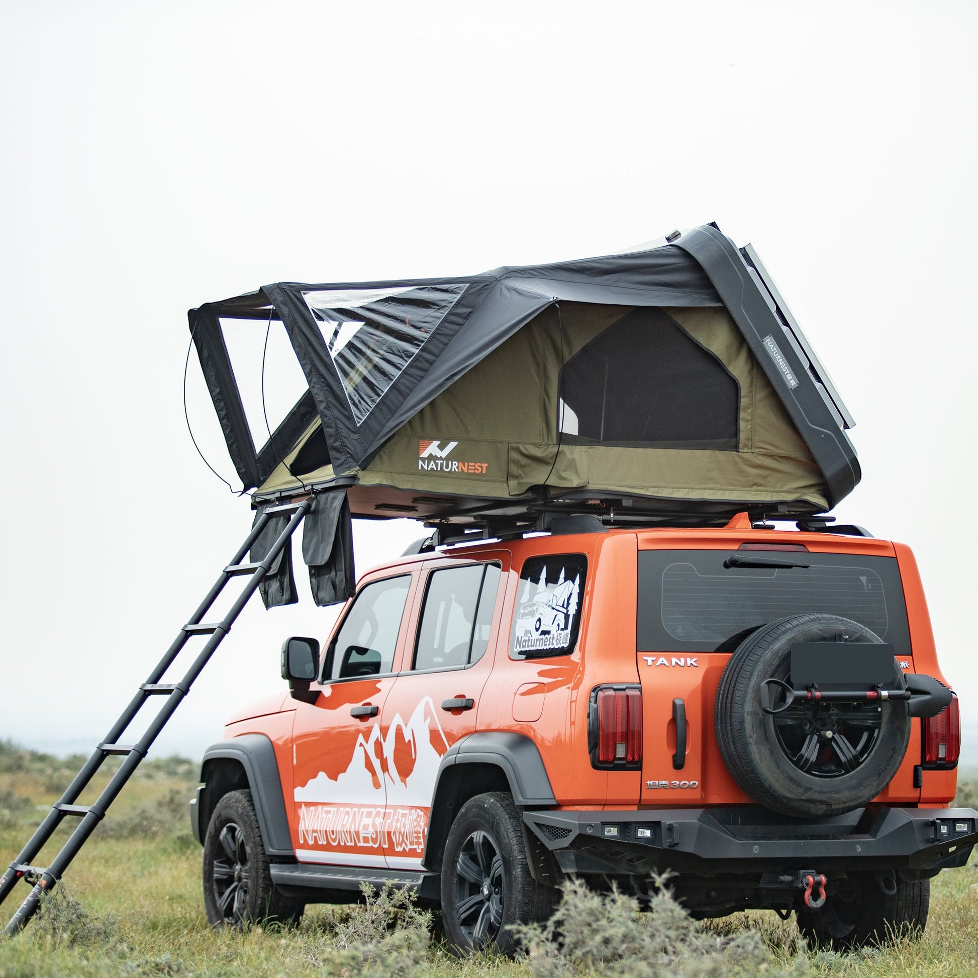 nature nest rooftop tent Naturnest Sirius 1 Plus Clamshell Rooftop Tent – Live More Outside