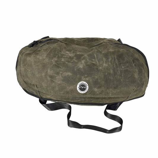 OVS Canyon Wax Canvas Large Duffle Bag - Durable Storage Solution