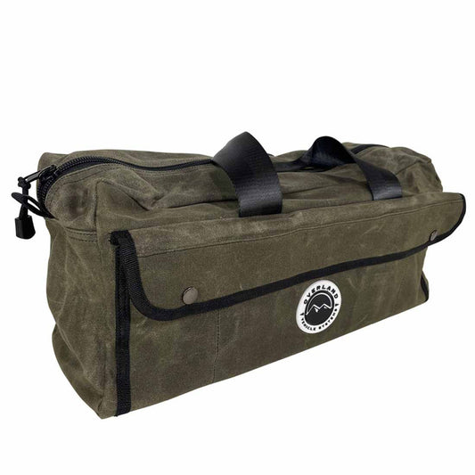 OVS Canyon Wax Canvas Small Duffle Bag | Durable Gear Storage