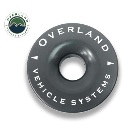 Overland Vehicle Systems Recovery Ring 4.00" 41,000 lb. Gray with Storage Bag