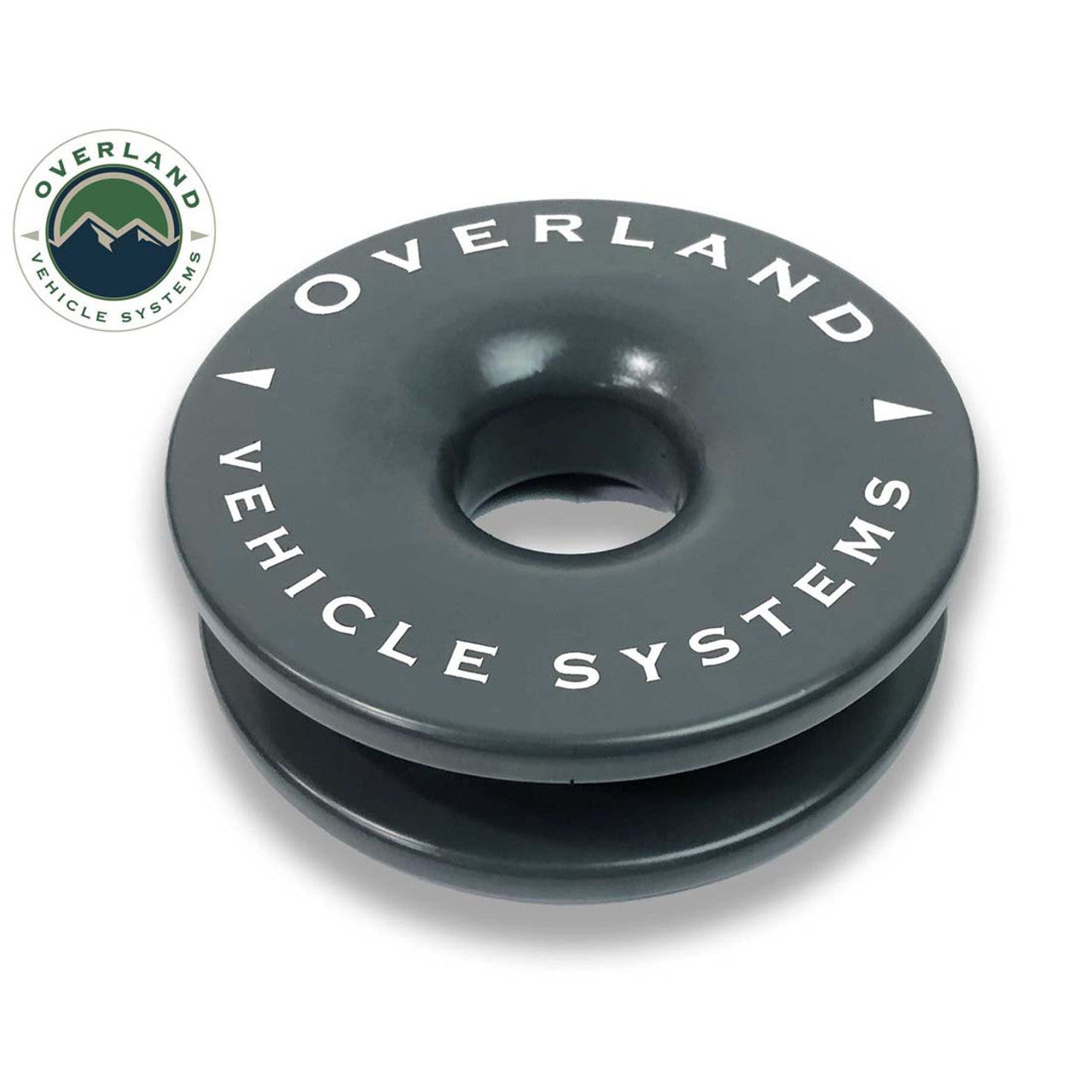 Overland Vehicle Systems Recovery Ring 4.00" 41,000 lb. Gray with Storage Bag