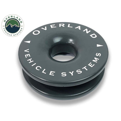 Overland Vehicle Systems Recovery Ring 4.00" 41,000 lb. Gray with Storage Bag