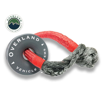 Overland Vehicle Systems Recovery Ring 4.00" 41,000 lb. Gray with Storage Bag