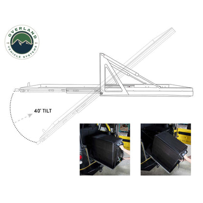 Overland Vehicle Systems Refrigerator Tray | Slide & Tilt