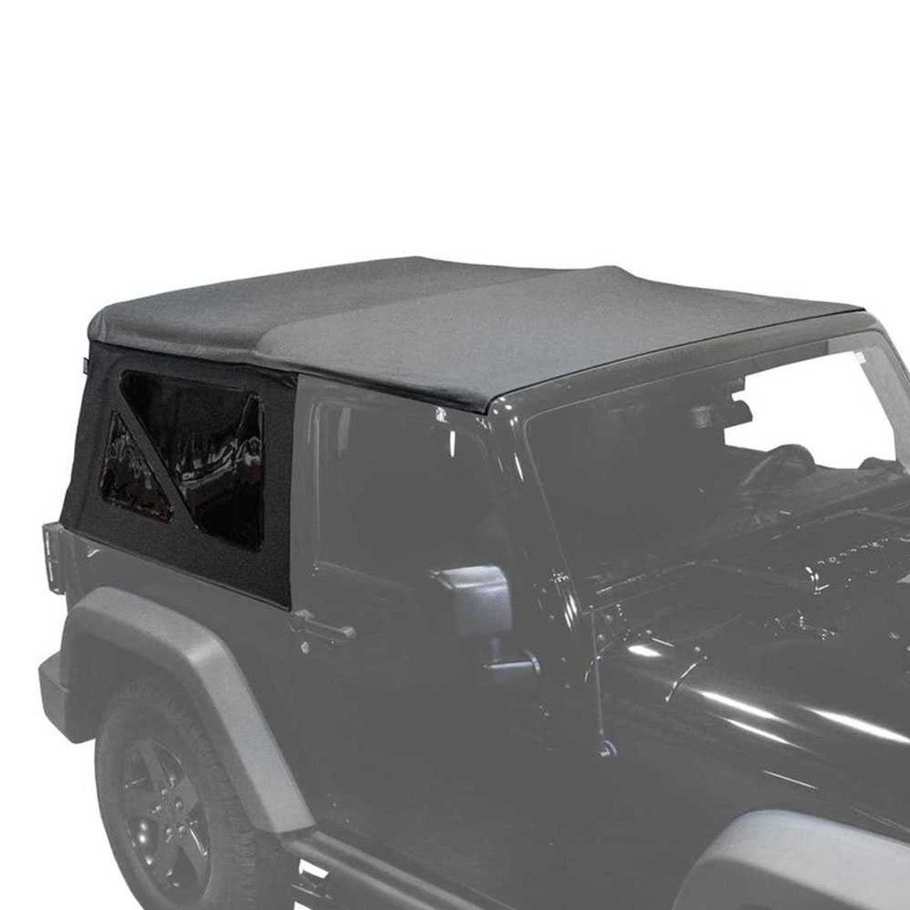 Premium Replacement Soft Top For Jeep Wrangler JK 2010-2018 | Black Diamond