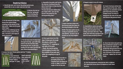 Pyramid Glamping Tent | Made to Order*