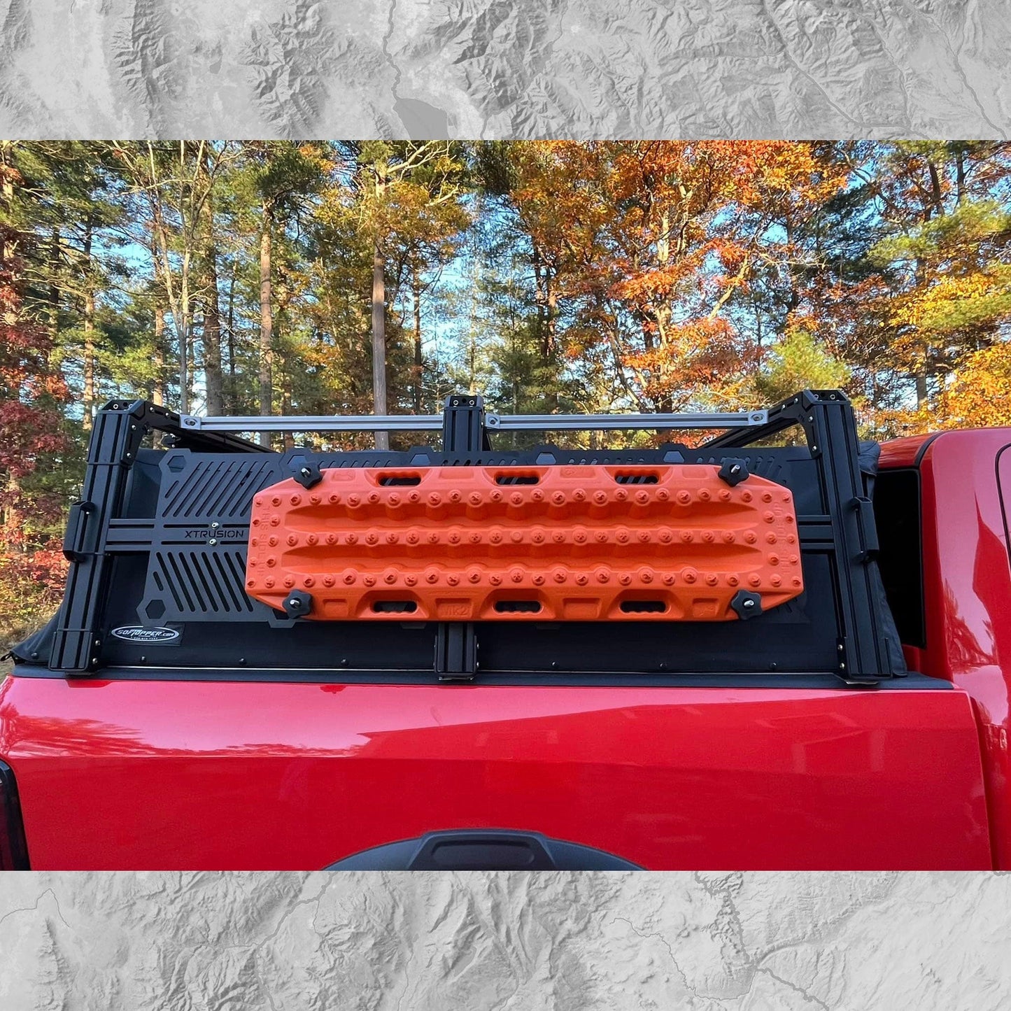 XTR1 Bed Rack for Retrax XR Cover - Dodge Ram HD - Tapered Bed