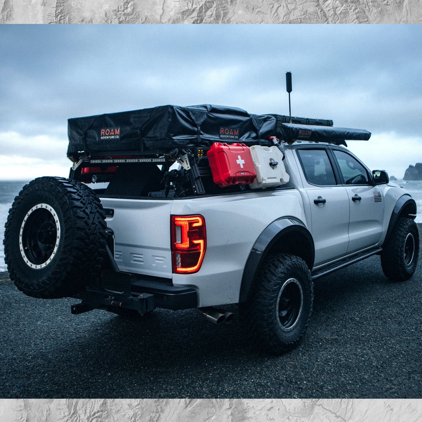 XTR1 Bed Rack for Retrax XR Cover - 2019+ Ford Ranger