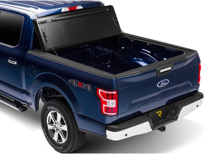 RealTruck BakFlip Fibermax Hard Folding Tonneau Cover For Toyota Tacoma