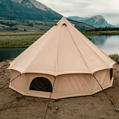 Used - 20' Regatta Bell Tent - Sandstone